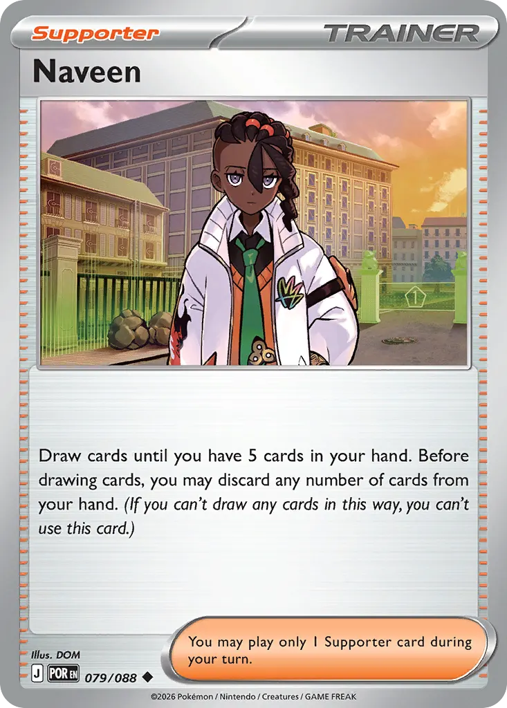 Naveen — Perfect Order 79 Pokémon card