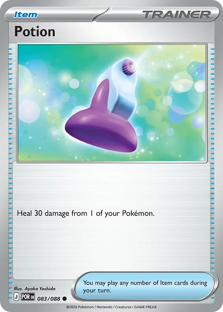 Potion — Perfect Order 83 Pokémon card