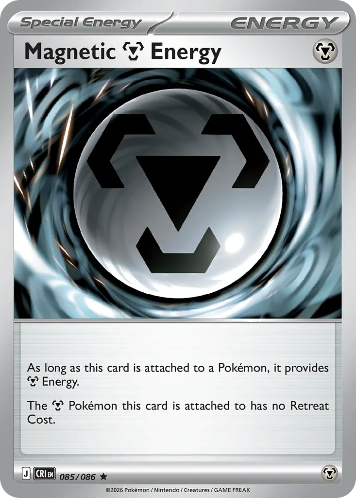 Magnetic Metal Energy — Chaos Rising 85 Pokémon card