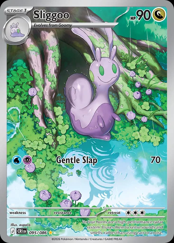 Sliggoo — Chaos Rising 95 Pokémon card