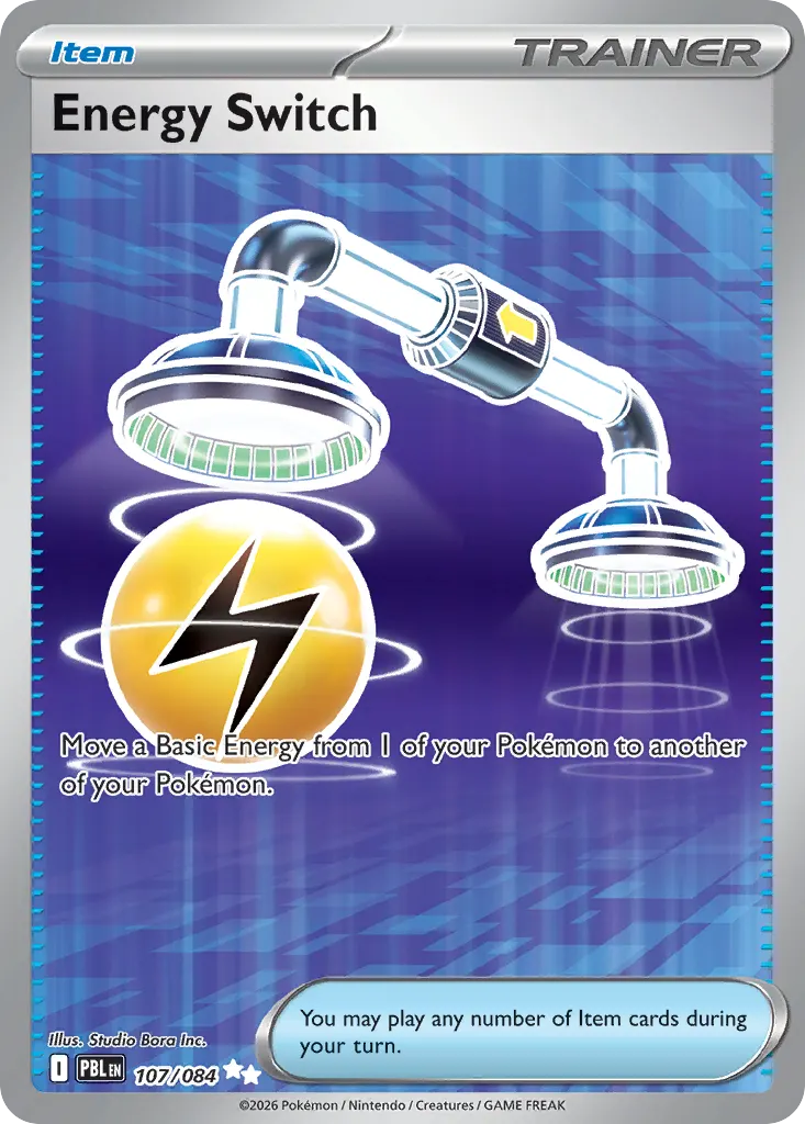 Energy Switch — Pitch Black 107 Pokémon card