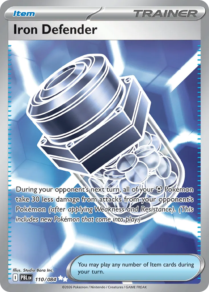 Iron Defender — Pitch Black 110 Pokémon card