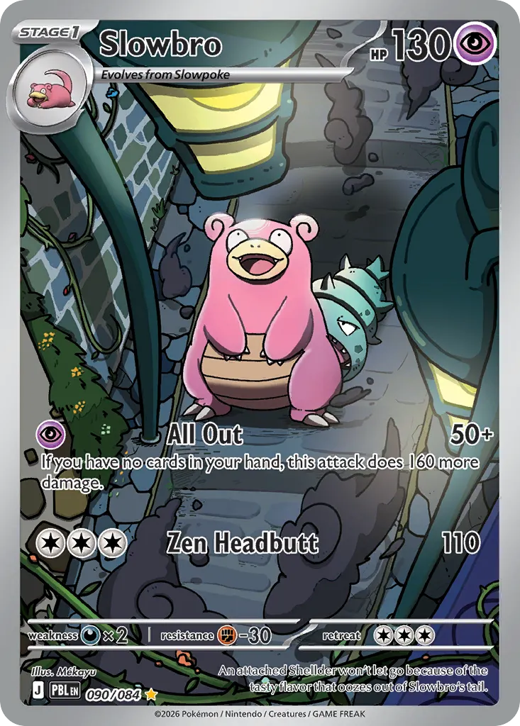 Slowbro — Pitch Black 90 Pokémon card