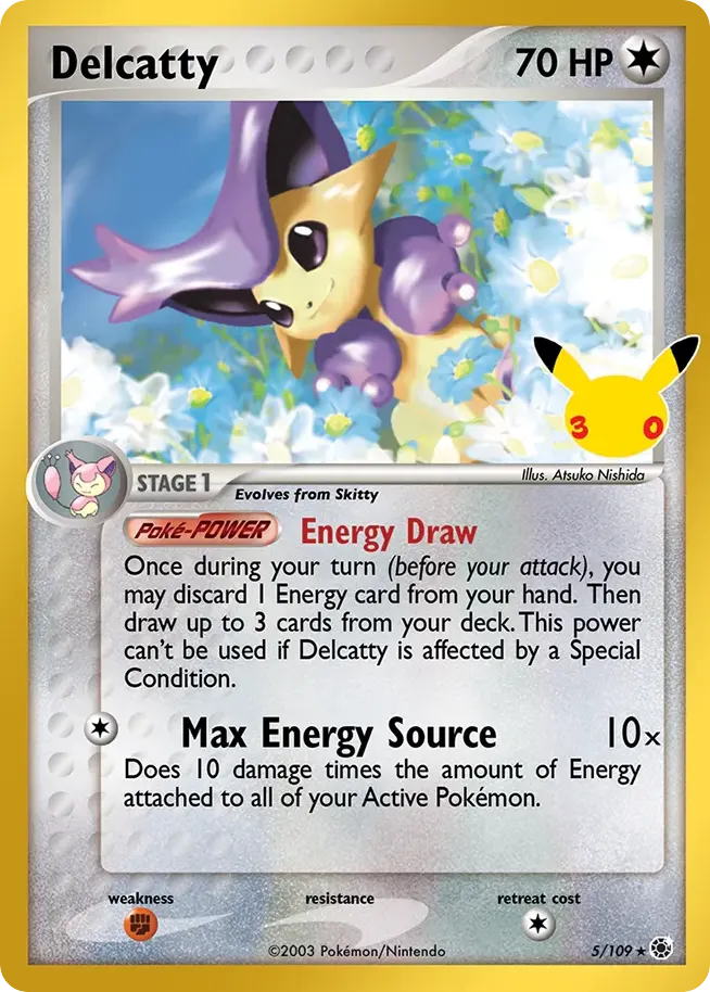 Delcatty — 30th Celebration: Classic Collection 5 Pokémon card