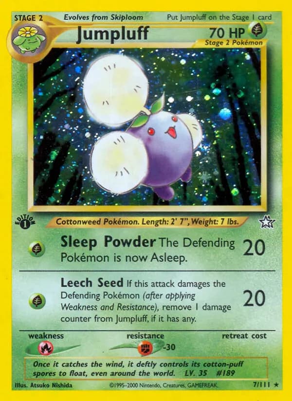 Papungha — Neo Genesis 7 German Pokémon card