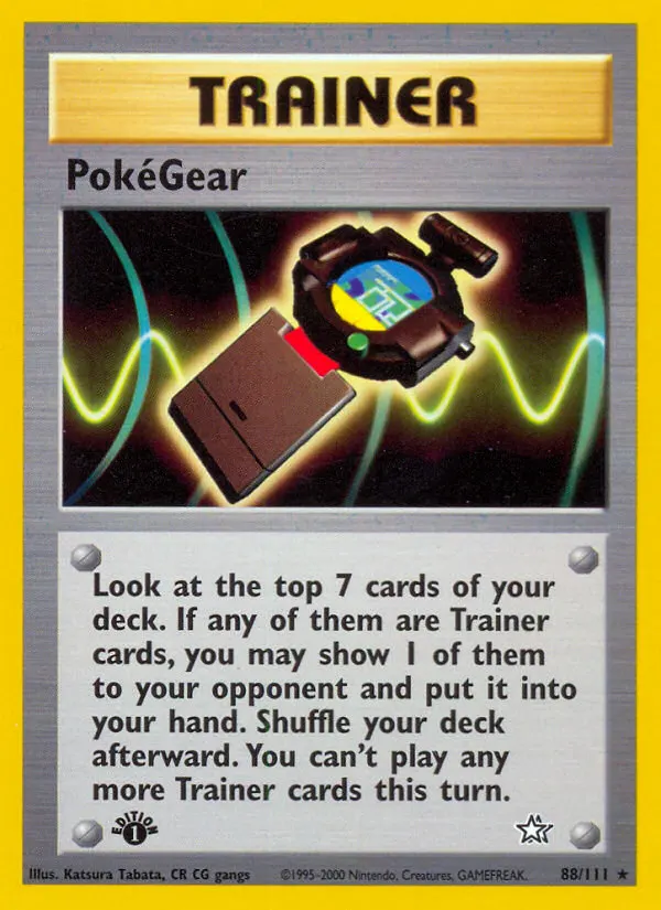 PokéCom — Neo Genesis 88 German Pokémon card