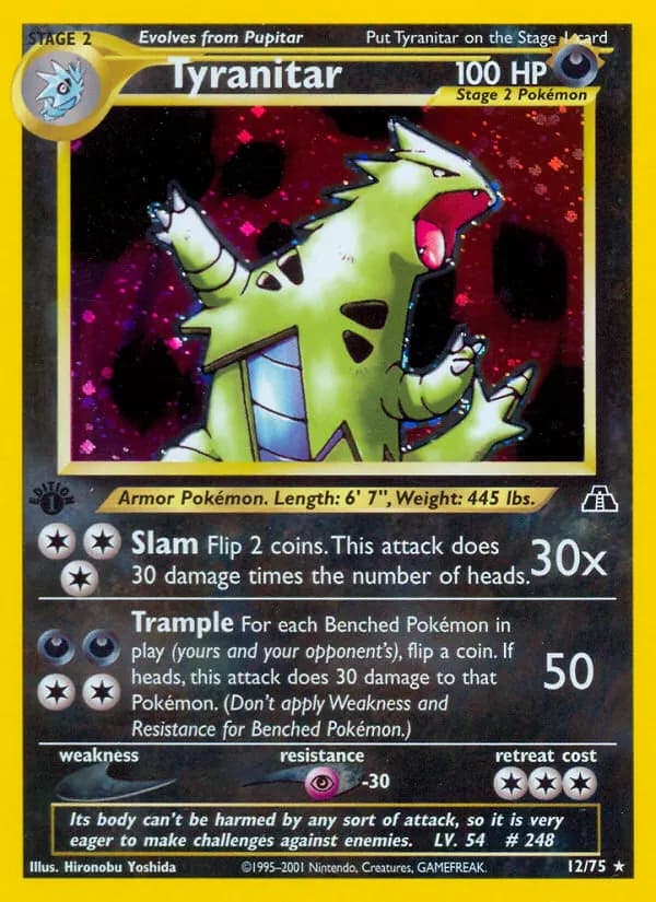 Despotar — Neo Entdeckung 12 German Pokémon card