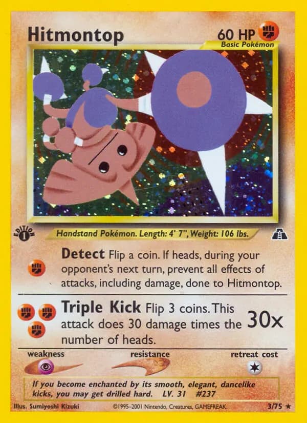Kapoera — Neo Entdeckung 3 German Pokémon card