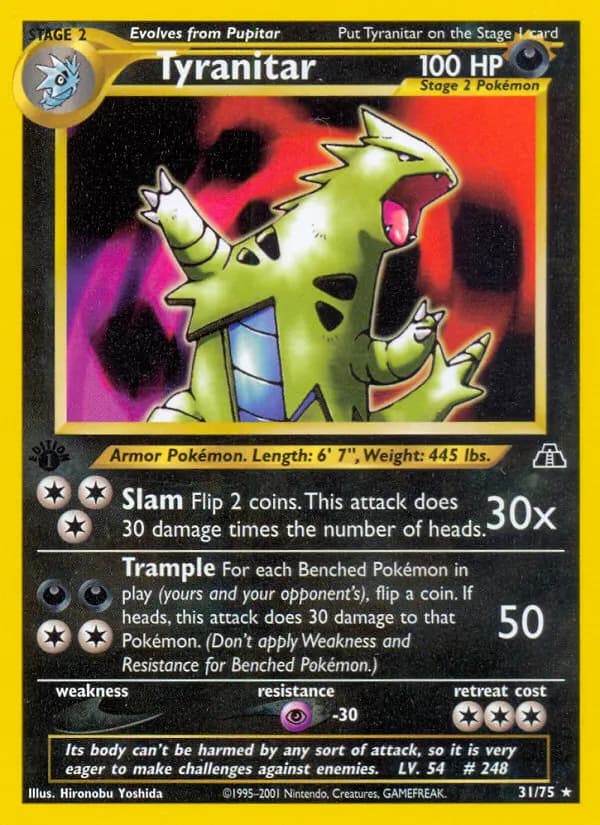 Despotar — Neo Entdeckung 31 German Pokémon card