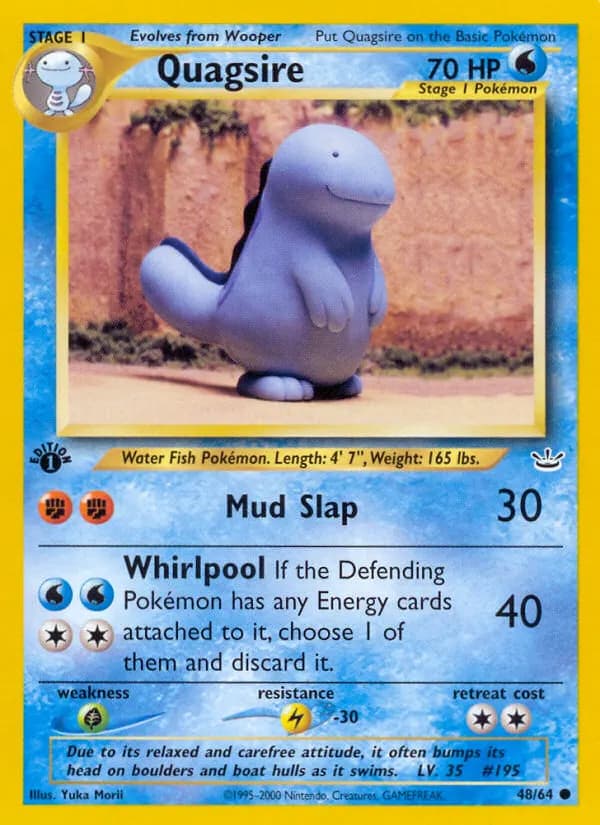 Morlord — Neo Revelation 48 German Pokémon card