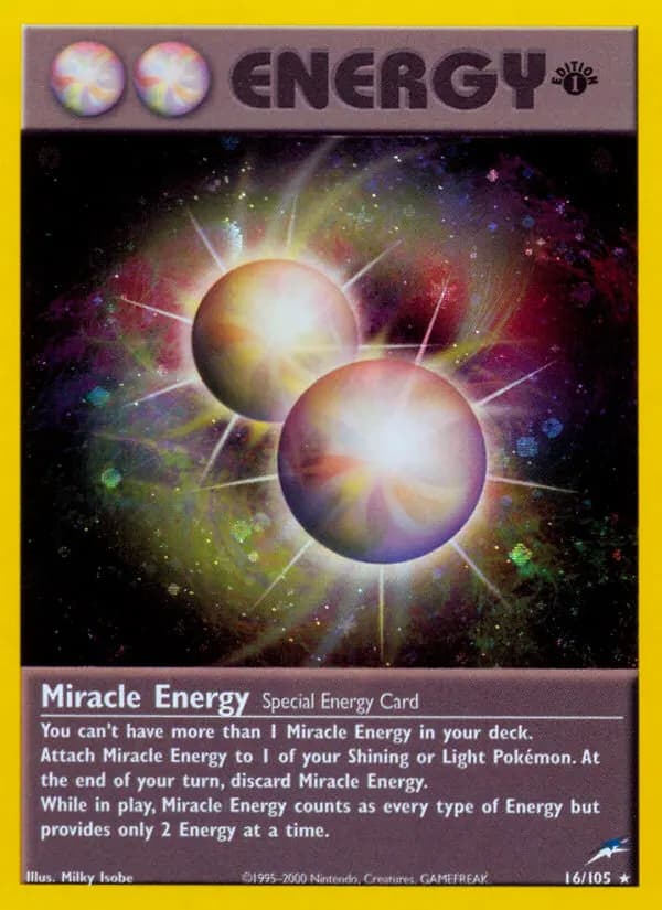 Wunder-Energie — Neo Destiny 16 German Pokémon card