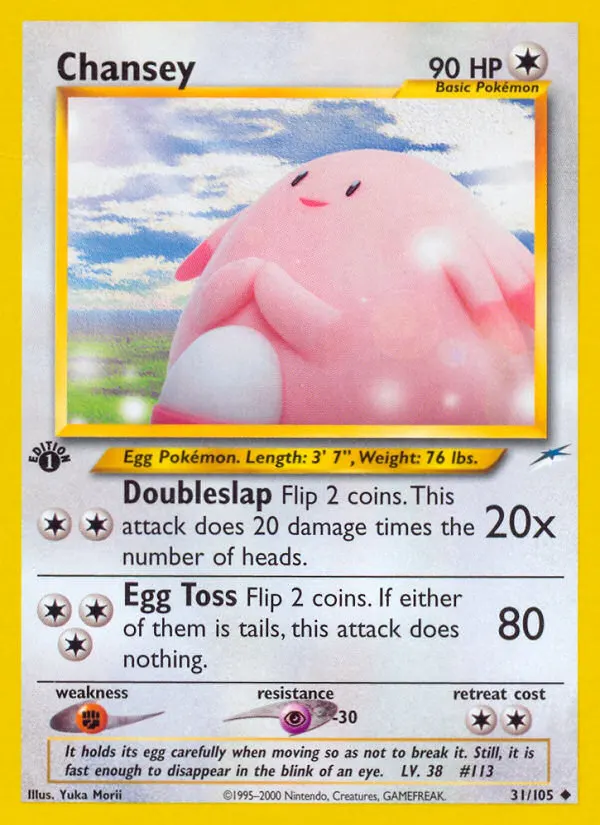Chaneira — Neo Destiny 31 German Pokémon card