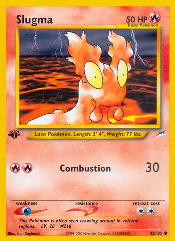 Schneckmag — Neo Destiny 82 German Pokémon card