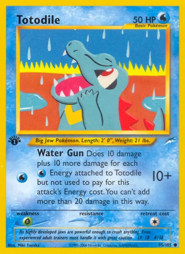 Karnimani — Neo Destiny 85 German Pokémon card