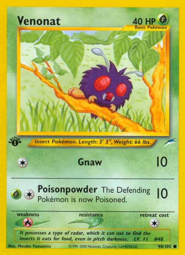 Bluzuk — Neo Destiny 90 German Pokémon card