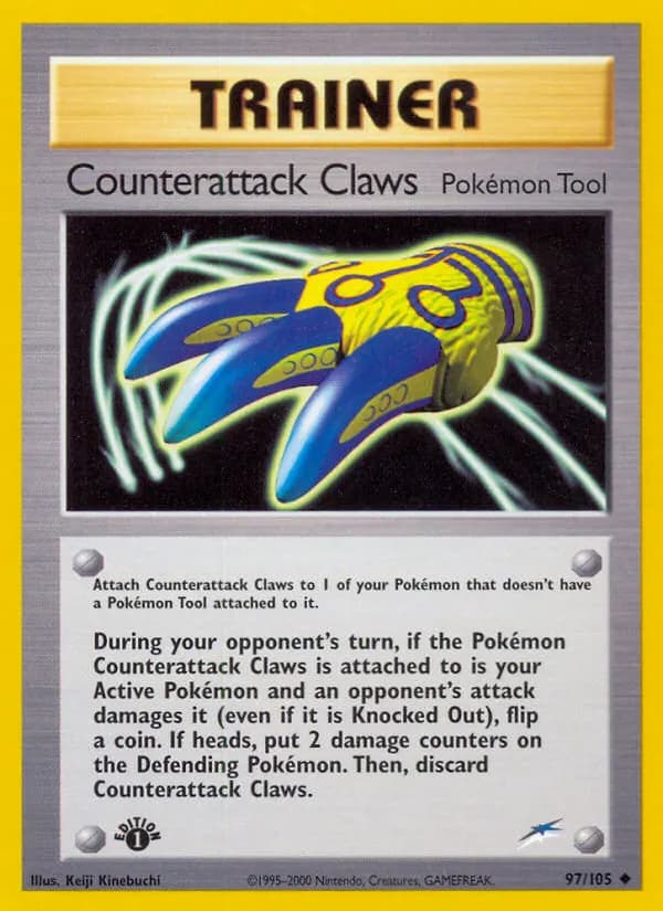 Gegenangriffs-Klauen — Neo Destiny 97 German Pokémon card