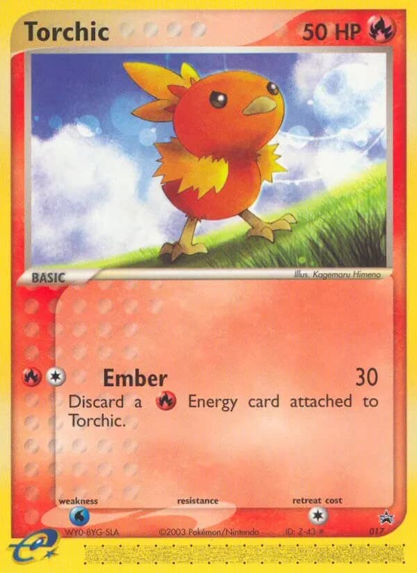 Torchic — Nintendo Black Star Promos 17 Pokémon card