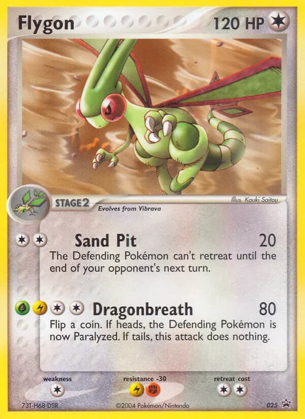 Libegon — Promo Nintendo 25 French Pokémon card