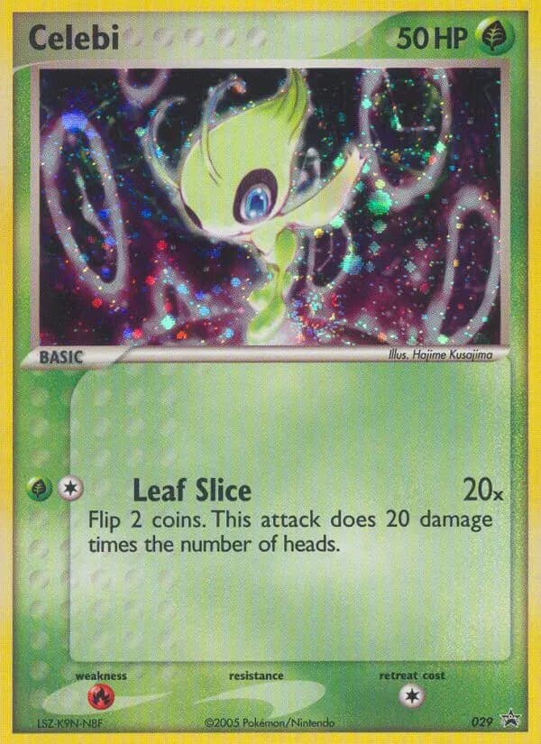 Celebi — Nintendo Black Star Promos 29 Pokémon card