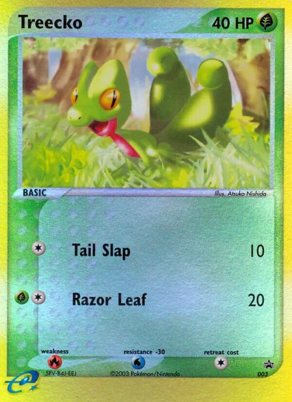 Treecko — Nintendo Black Star Promos 3 Pokémon card
