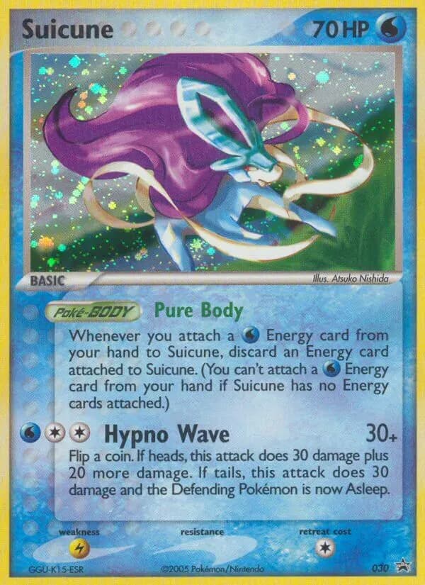 Suicune — Nintendo Black Star Promos 30 Pokémon card