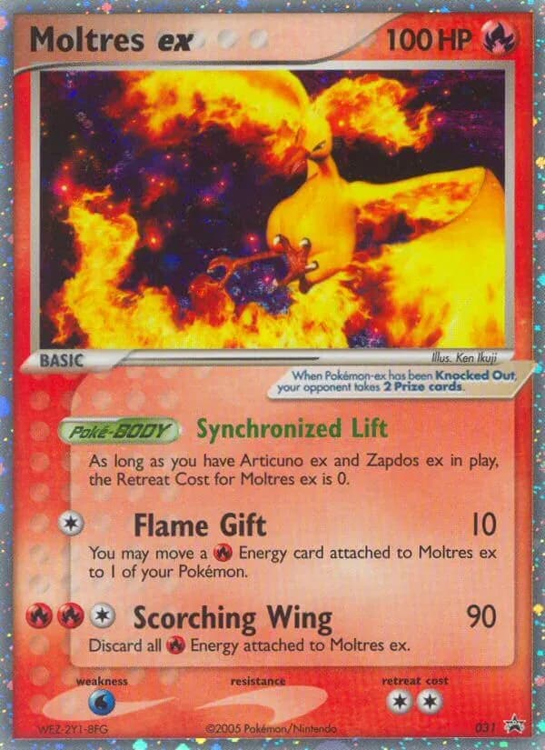 Moltres ex — Nintendo Black Star Promos 31 Pokémon card