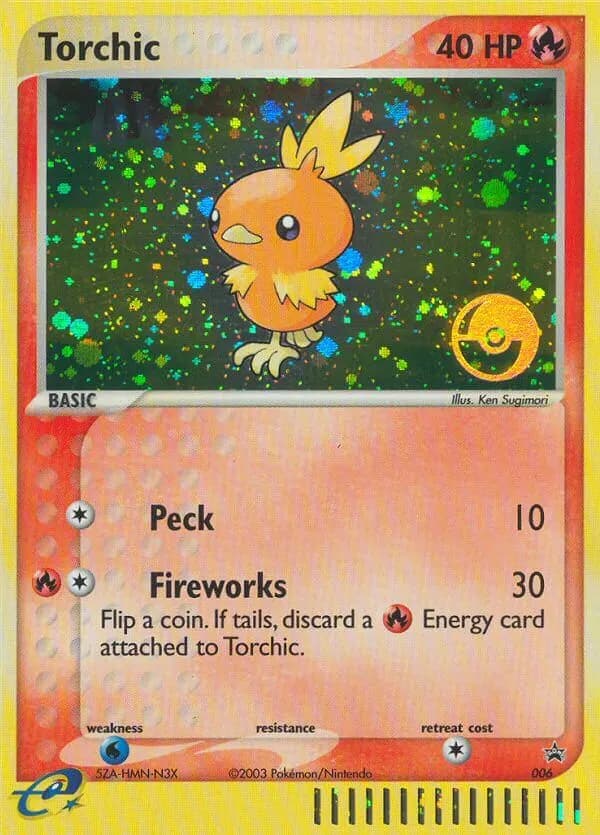 Torchic — Nintendo Black Star Promos 6 Pokémon card
