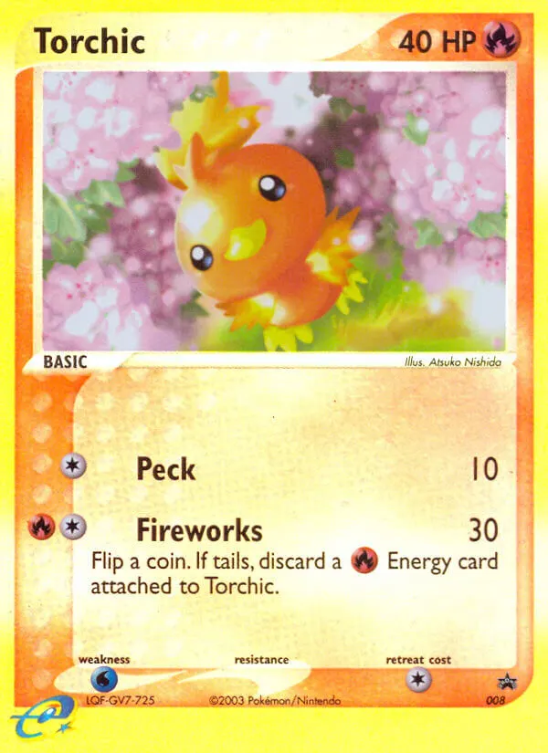 Torchic — Nintendo Black Star Promos 8 Pokémon card