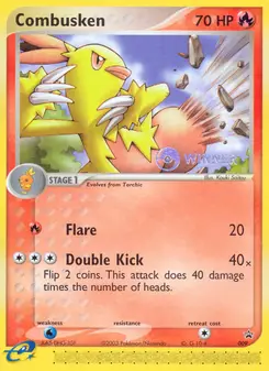 Combusken — Nintendo Black Star Promos 9