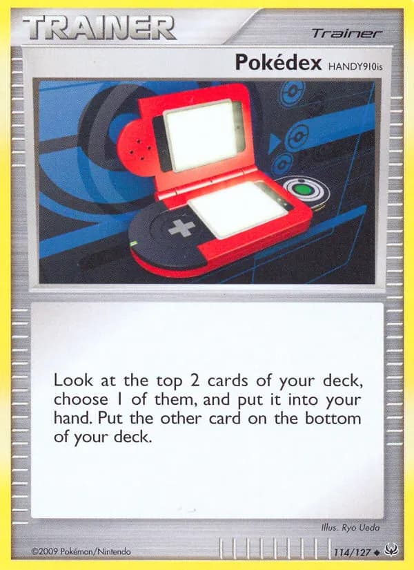 Pokédex HANDY910is — Platin 114 German Pokémon card