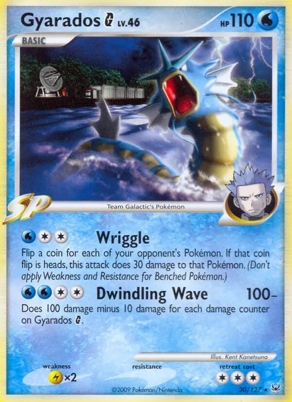 Garados G — Platin 30 German Pokémon card