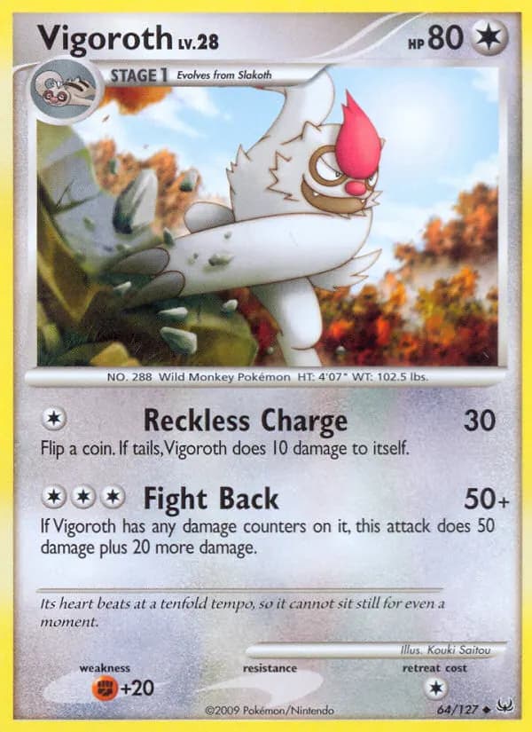 Muntier — Platin 64 German Pokémon card