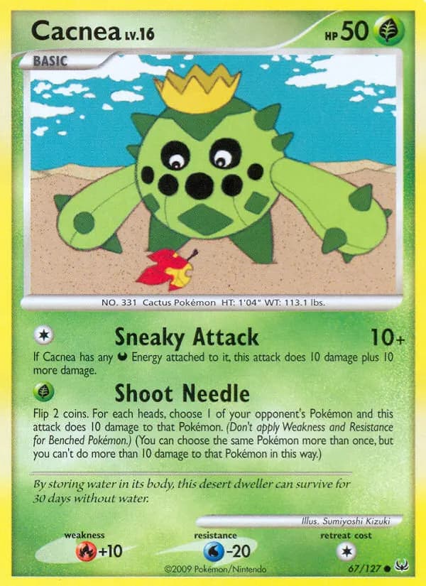 Tuska — Platin 67 German Pokémon card
