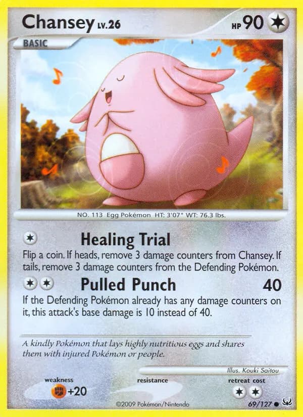 Chaneira — Platin 69 German Pokémon card