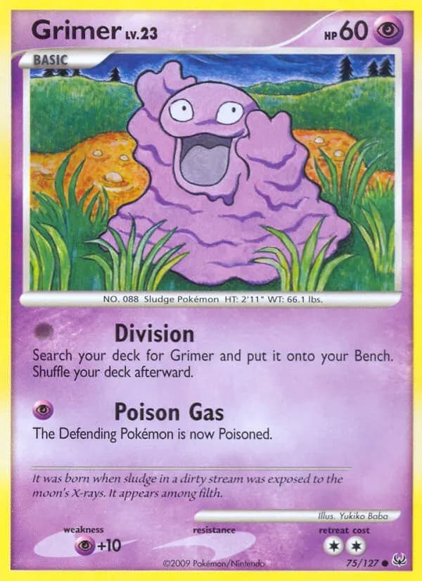 Sleima — Platin 75 German Pokémon card