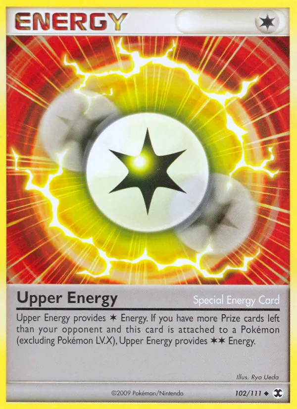 Upper Energy — Rising Rivals 102 Pokémon card