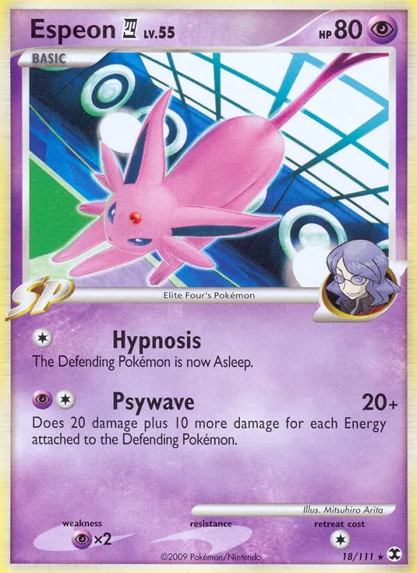 Psiana 4 — Aufstieg der Rivalen 18 German Pokémon card