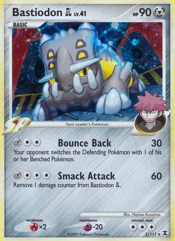 Bastiodon GL — Rising Rivals 2 Pokémon card