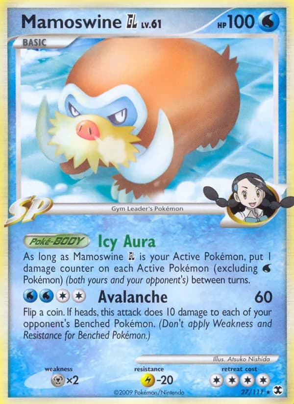 Mamutel GL — Aufstieg der Rivalen 27 German Pokémon card
