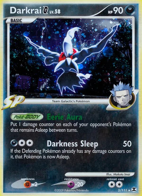 Darkrai G — Aufstieg der Rivalen 3 German Pokémon card