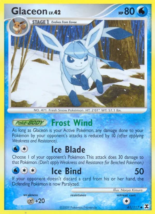 Glaziola — Aufstieg der Rivalen 41 German Pokémon card