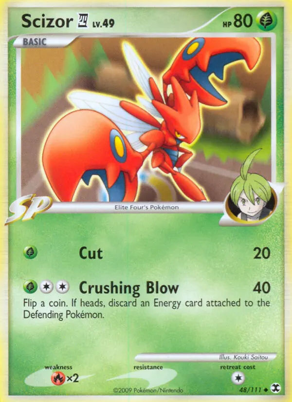 Scherox 4 — Aufstieg der Rivalen 48 German Pokémon card