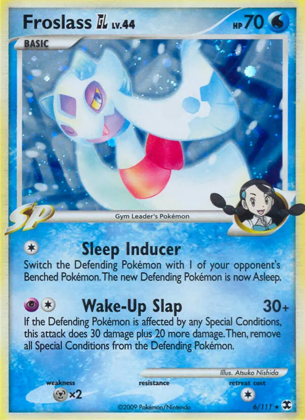Frosdeje GL — Aufstieg der Rivalen 6 German Pokémon card