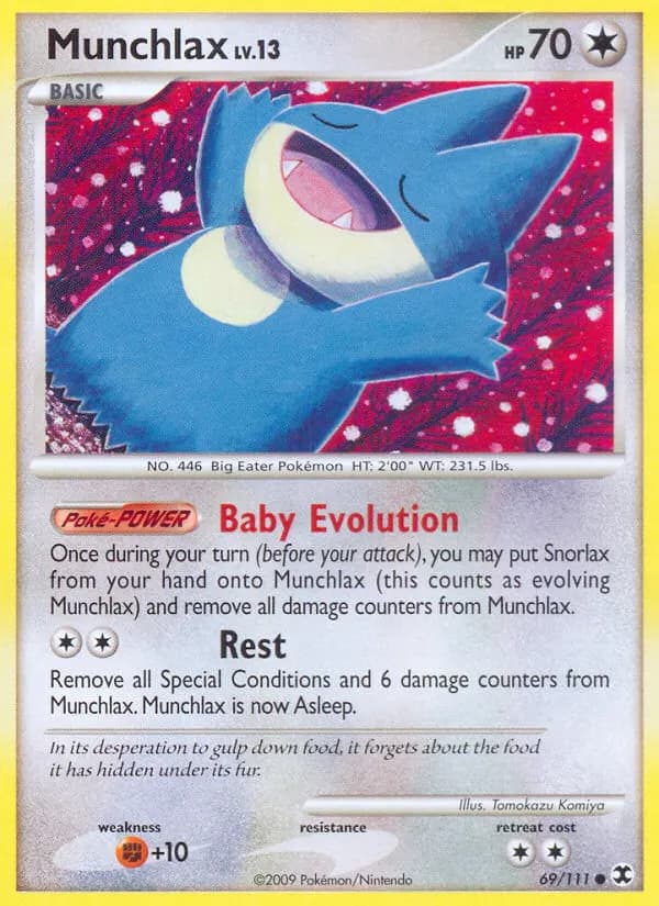 Mampfaxo — Aufstieg der Rivalen 69 German Pokémon card