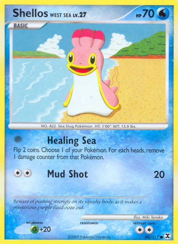 Schalellos Westliches Meer — Aufstieg der Rivalen 80 German Pokémon card