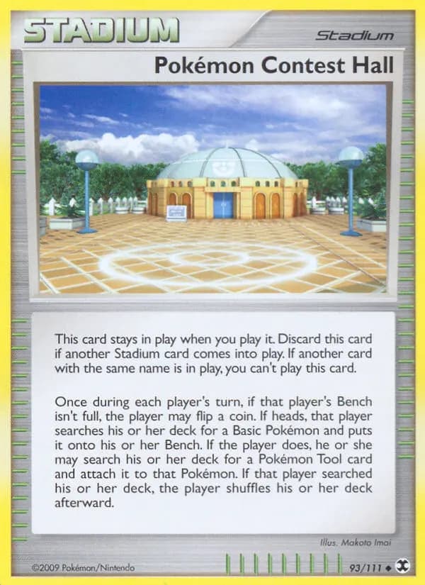 Pokémon Contest Hall — Rising Rivals 93 Pokémon card