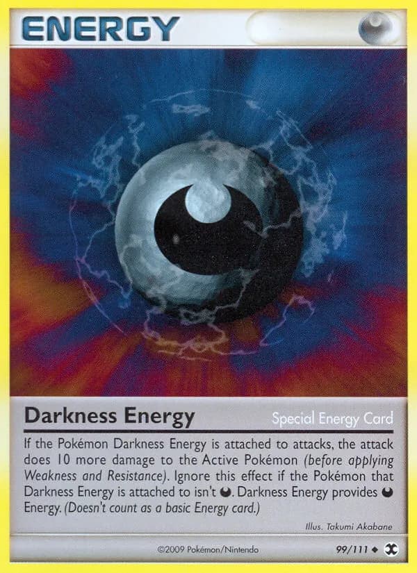 Finsternis-Energie — Aufstieg der Rivalen 99 German Pokémon card