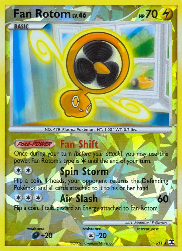 Wirbel-Rotom — Aufstieg der Rivalen RT1 German Pokémon card