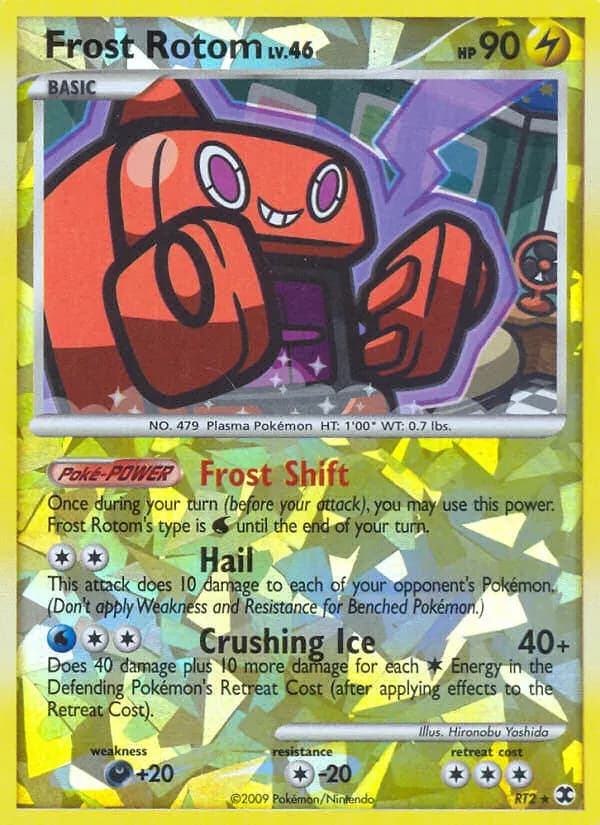 Frost Rotom — Rising Rivals RT2 Pokémon card