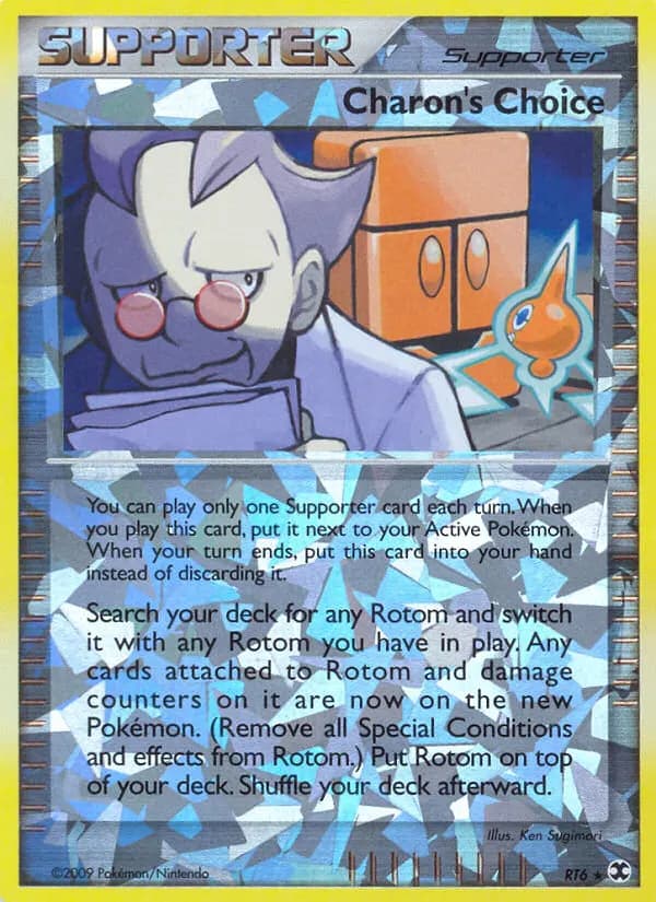 Charons Wahl — Aufstieg der Rivalen RT6 German Pokémon card